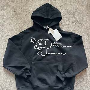 Aelfric Eden Cartoon Character Dog Print Oversized Hoodie